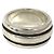Tiffany & Co Tiffany Vintage Grooved Double Line Band Ring Silber - Ansicht 6