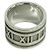Anello Tiffany & Co. Vintage Atlas Wide Band Argento - vista 6