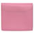 Hermès Cartera bi-fold compacta Constance Hermes Rosa  - vista 2