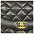 Borsa a Spalla con Catena Chanel Diana Nero - vista 10