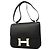 Hermès Hermes Constance 24 Schultertasche Schwarz