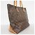 Borsa Tote Louis Vuitton Monogram Cabas Mezzo Marrone - vista 2