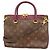 Borsa Louis Vuitton Monogram Pallas BB Marrone Bordò