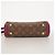Borsa Louis Vuitton Monogram Pallas BB Marrone Bordò - vista 3