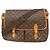 Borsa a tracolla Louis Vuitton Monogram Gibeciere GM Marrone