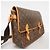 Borsa a tracolla Louis Vuitton Monogram Gibeciere GM Marrone - vista 2
