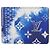 Portafoglio Louis Vuitton Monogram Bandana Slender Blu