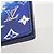 Portafoglio Louis Vuitton Monogram Bandana Slender Blu - vista 6
