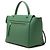 Belt Bag Céline Borsa cintura in pelle verde Celine - vista 2