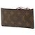 Set portafoglio Louis Vuitton Monogram Portefeuille Josephine Marrone - vista 2
