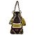 Borsa Christian Dior Lady Delight Marrone Arancione - vista 2