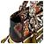 Borsa Christian Dior Lady Delight Marrone Arancione - vista 6