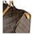 Keepall Borsa Boston Monogram Louis Vuitton Marrone Monogramma - vista 7