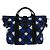 Borsa Chanel Airline 93325 Nero Bianco Blu - vista 2