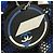 Borsa Chanel Airline 93325 Nero Bianco Blu - vista 4