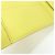 Hermès Cartera tríptico de piel de cabra Hermes Lime Dorado - vista 7