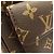 Louis Vuitton Monogram Schultertasche Braun - Ansicht 4