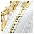 Borsa a tracolla Louis Vuitton Epi Marellini M13100 Bianco - vista 6