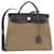 Hermès Borsa Hermes Herbag Zip PM Blu Taupe