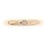 Anello nuziale in oro rosa Cartier D'oro - vista 2