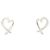 Tiffany & Co Mini orecchini a lobo Tiffany Loving Heart Argento