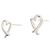 Tiffany & Co Mini orecchini a lobo Tiffany Loving Heart Argento - vista 2