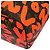 Borsa Louis Vuitton Monogram Graffiti Neverfull GM Marrone Arancione - vista 3