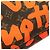 Borsa Louis Vuitton Monogram Graffiti Neverfull GM Marrone Arancione - vista 5