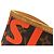 Borsa Louis Vuitton Monogram Graffiti Neverfull GM Marrone Arancione - vista 6