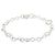 Bulgari Bracciale Charm Bvlgari in oro bianco 18K - vista 2