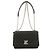 Borsa a tracolla Louis Vuitton Damier Cobalt Twist MM Nero