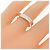 Tiffany & Co. 1837 Narrow Silver Band Ring Ring - Ansicht 5