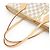 Borsa Louis Vuitton Damier Azur Neverfull MM Blu - vista 6
