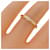 Cartier 1895 Ehering Golden - Ansicht 5