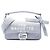 Borsa a tracolla Fendi Gray Marc Jacobs Medium Jersey Logo Baguette Marrone Grigio