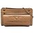 Borsa a tracolla Chanel Brown CC in agnello trapuntato con tasca frontale Marrone