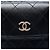 Chanel Black CC gestepptes Lammleder Ketten-Handyhalter Schwarz - Ansicht 5