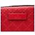 Borsa Gucci Red Diamante Bright Leather Rosso - vista 5