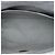 Chanel Mini Square Classic in Lambskin Perforato Single Flap Argento - vista 4
