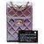 Chanel Purple CC gestepptes irisierendes Lammleder Handyhalter mit Kette Lila - Ansicht 7
