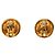 Orecchini a clip Chanel Gold Gold Plated Logo Lettering D'oro - vista 2