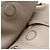 Zaino Prada Brown Vitello Daino Cinch Marrone Taupe - vista 22