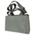 Borsa Prada Gray Small Canvas Canapa Logo Marrone Grigio antracite - vista 2