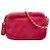 Bolsa Camera Chanel Red CC em camurça acolchoada Vermelho