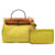 Hermès Yellow Toile Herbag Zip 31 Giallo  - vista 7