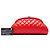 Clutch Chanel Red Quilted Patent Timeless Kiss Lock Rosso - vista 6