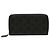 Cartera Zippy Monogram Mahina negra Louis Vuitton Negro
