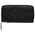 Cartera Zippy Monogram Mahina negra Louis Vuitton Negro - vista 4