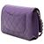 Wallet On Chain Cartera con cadena Chanel Purple CC en Caviar acolchado Púrpura - vista 2