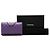 Wallet On Chain Cartera con cadena Chanel Purple CC en Caviar acolchado Púrpura - vista 8
